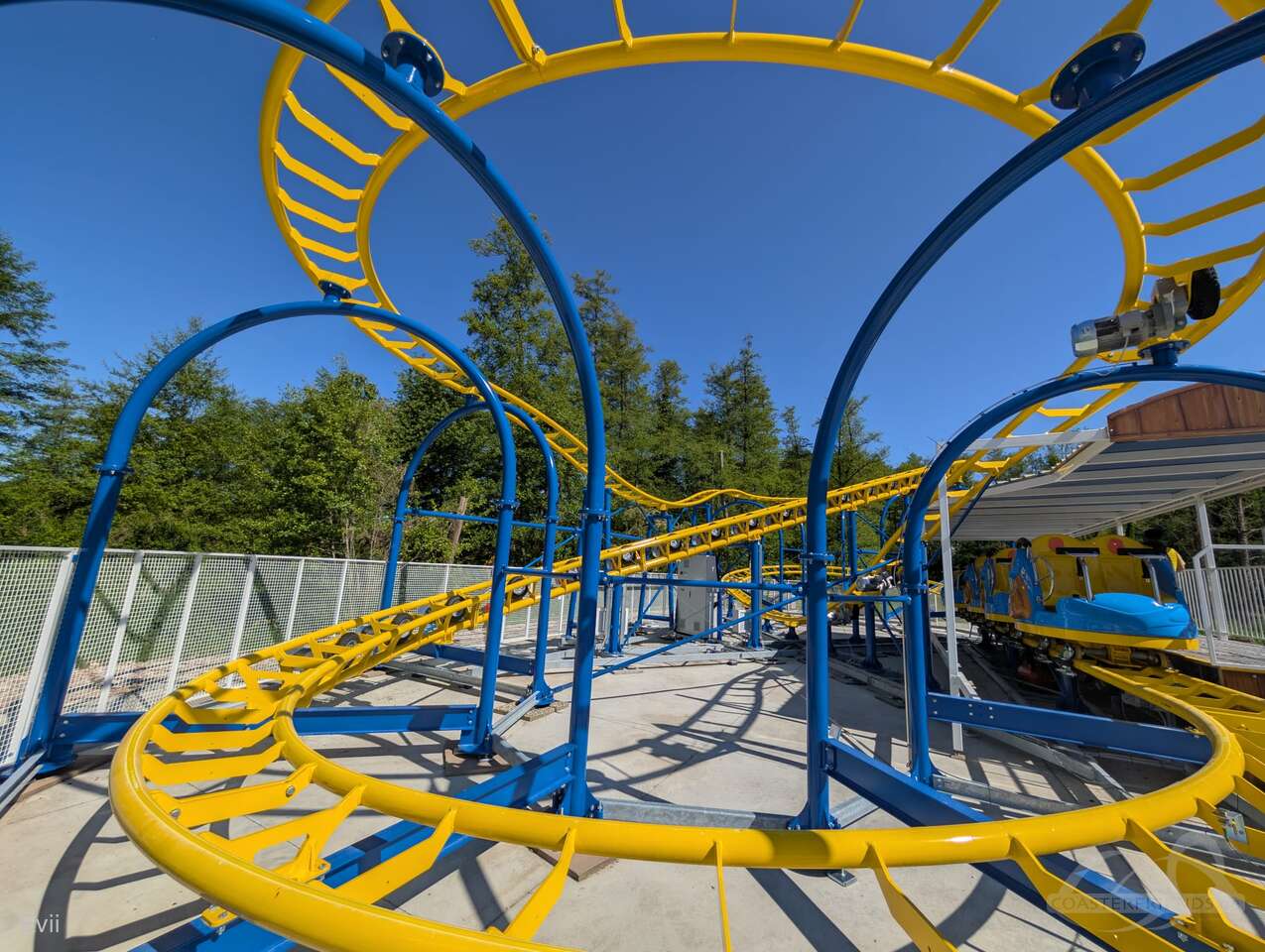 Spinning Coaster im Park Didi'Land Impressionen
