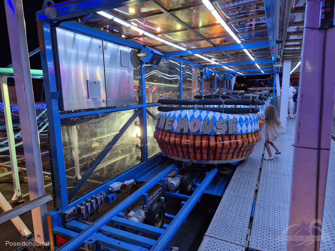 Mouse Coaster im Park Pfausser Impressionen