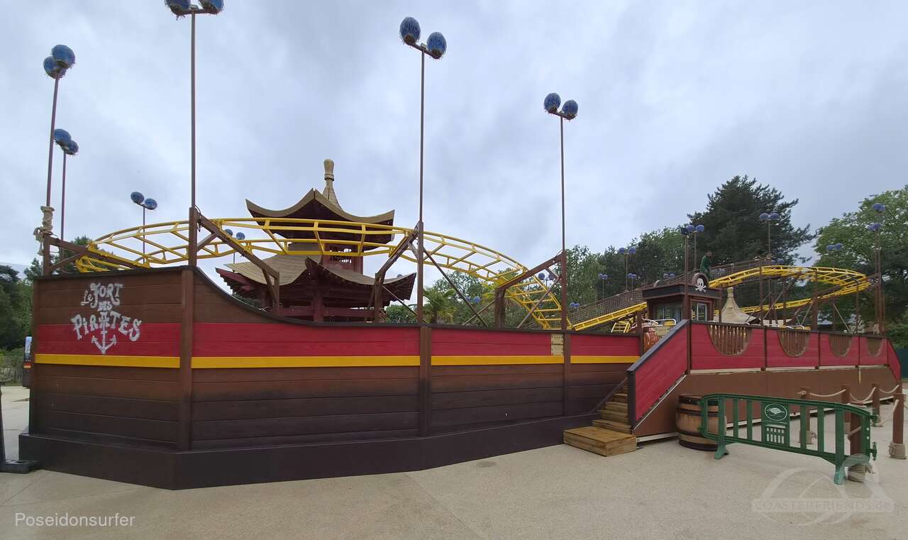 Fort des Pirates im Park Jardin d'Acclimatation Impressionen