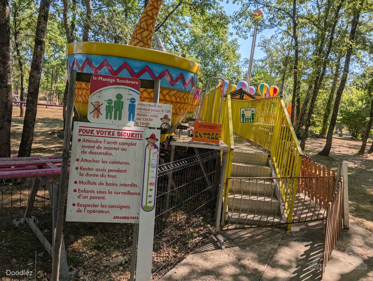 Sombrero im Park Jacquou Parc Impressionen