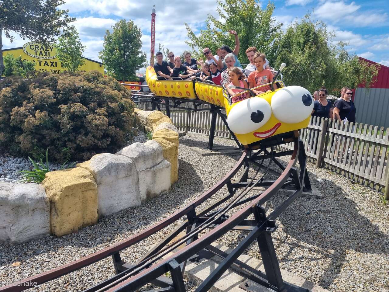 Speed Chenille im Park Kingoland Impressionen