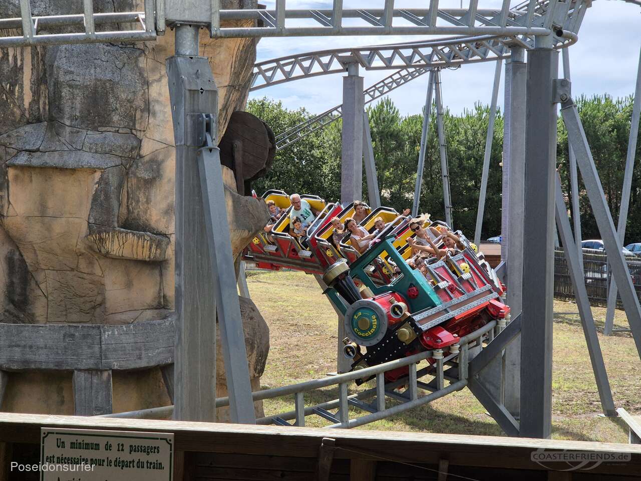 Train de la Mine im Park La Coccinelle Impressionen