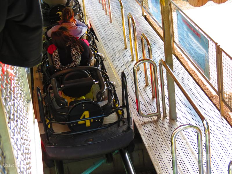 Bobsleigh im Park Nigloland Impressionen