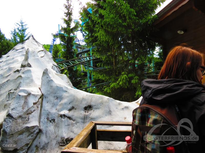 Bobsleigh im Park Nigloland Impressionen