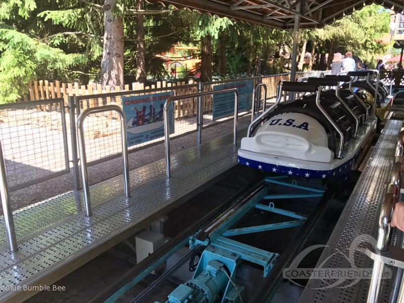 Bobsleigh im Park Nigloland Impressionen