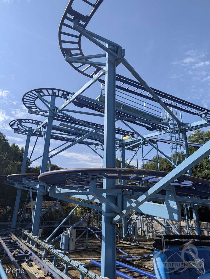 Tornado im Park Ange Michel - Parc d'attractions Impressionen