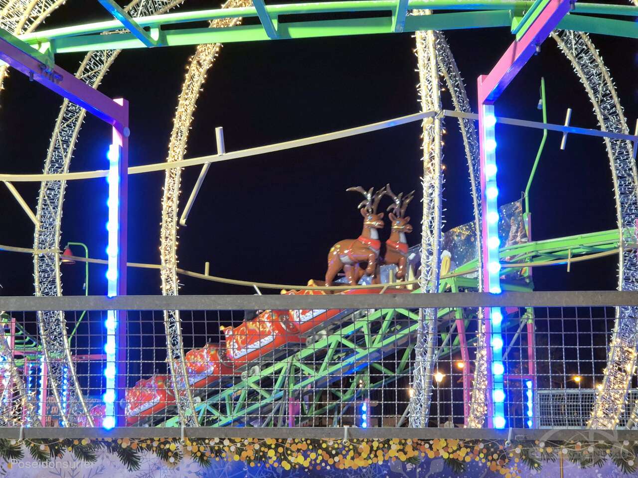 La Pomme / Le Traineau du Père Noël im Park Lagnier J. Impressionen