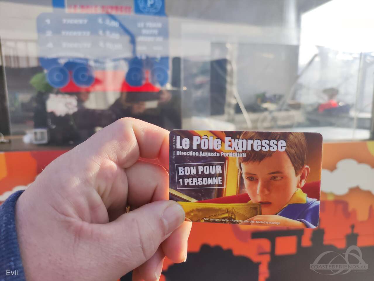 Pôle Express im Park Portigliati Impressionen