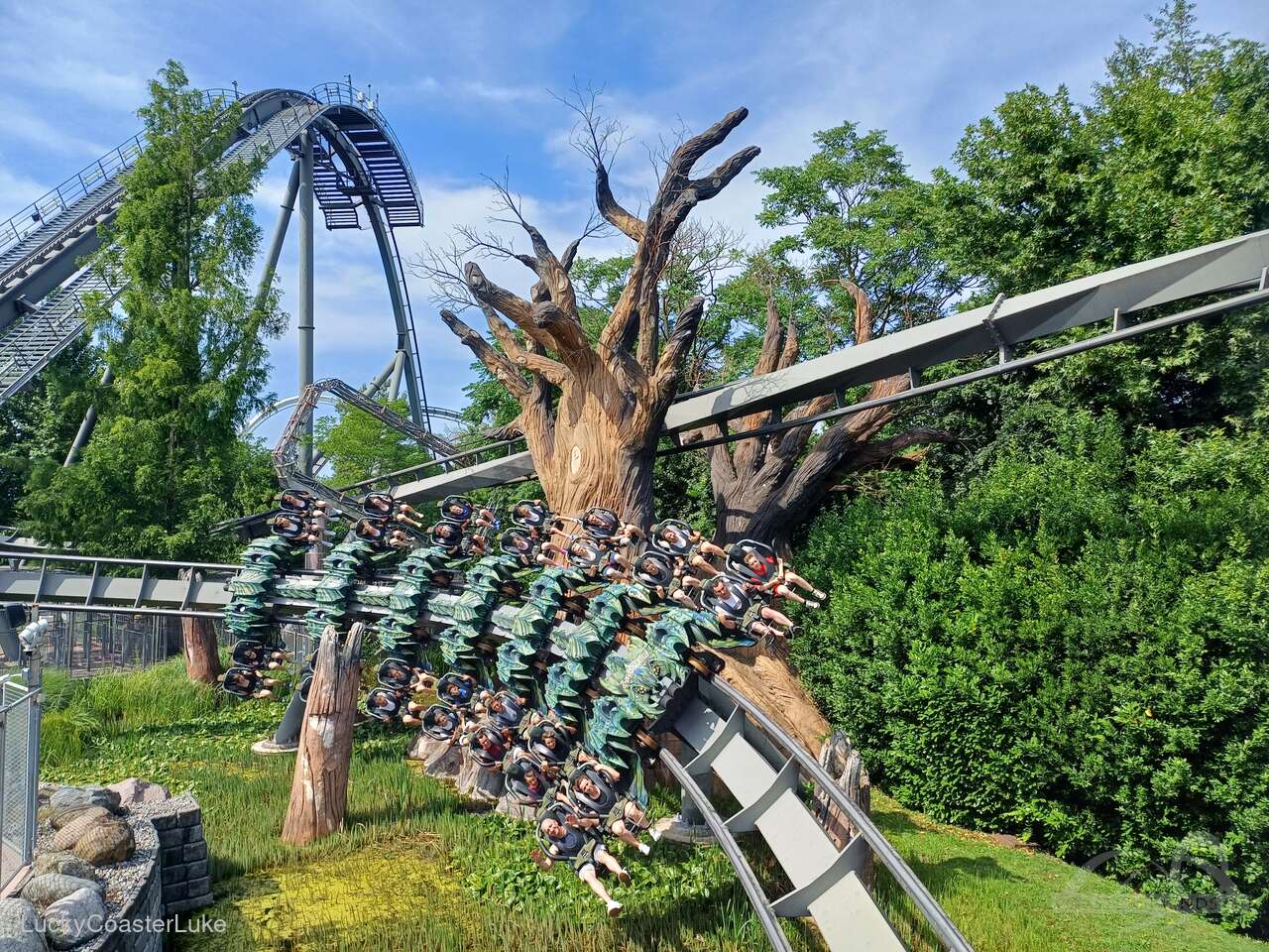 Raptor im Park Gardaland Impressionen
