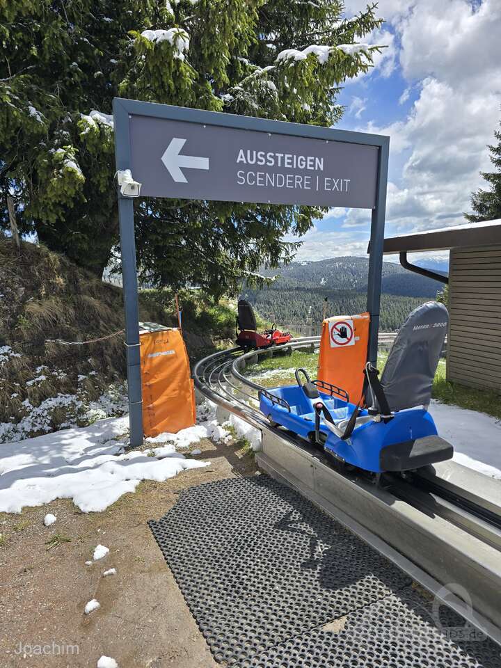 Alpin Bob im Park Merano 2000 Impressionen