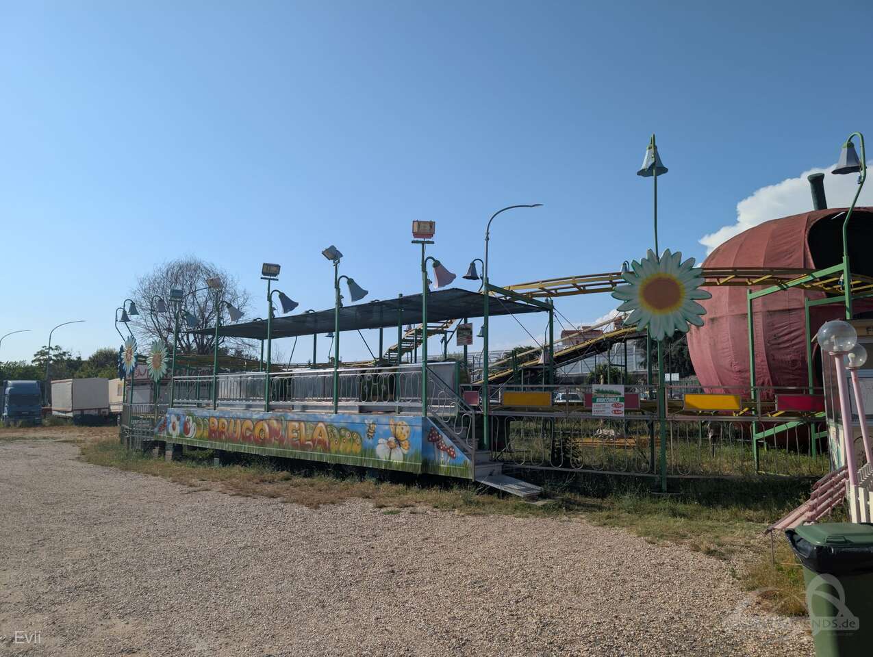 Brucomela im Park Luna Park Cocco Impressionen