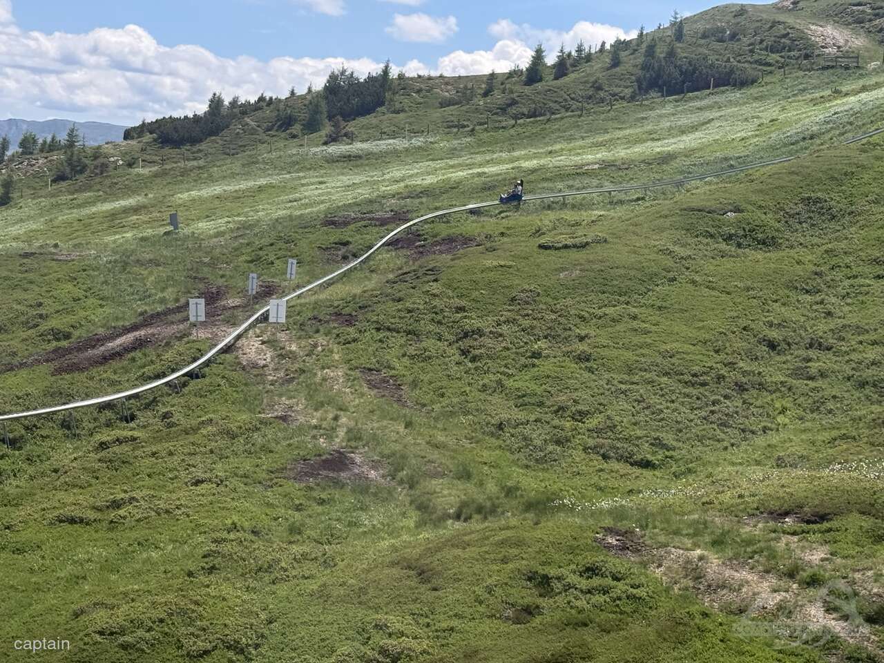 Rosskopf Panorama Mountain Coaster im Park Rosskopf Monte Cavallo Impressionen