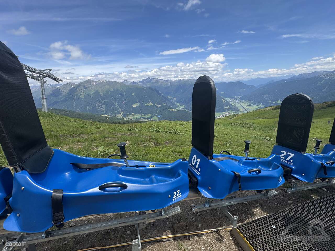 Rosskopf Panorama Mountain Coaster im Park Rosskopf Monte Cavallo Impressionen