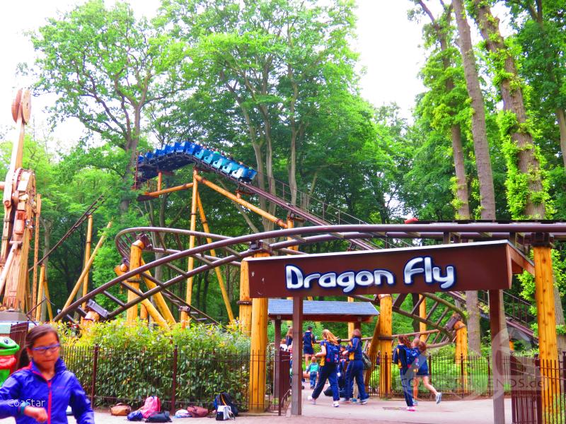 Dragon Fly im Park Duinrell Impressionen