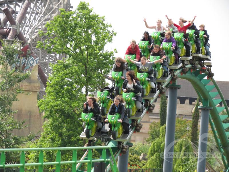 Booster Bike im Park Toverland Impressionen