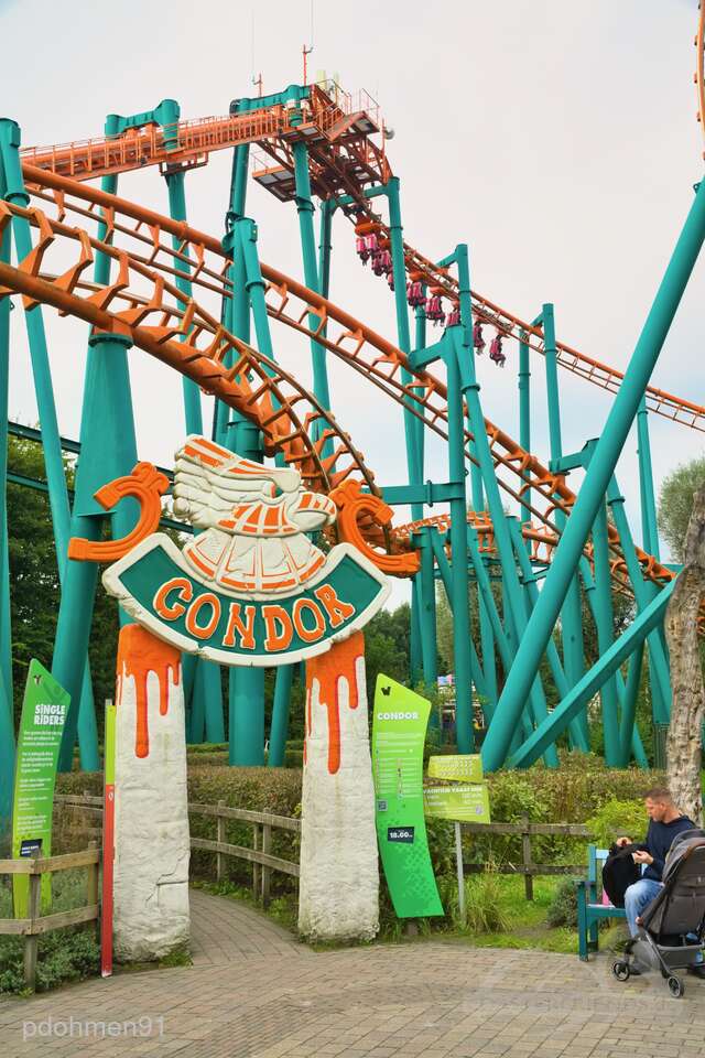 Condor im Park Walibi Holland Impressionen