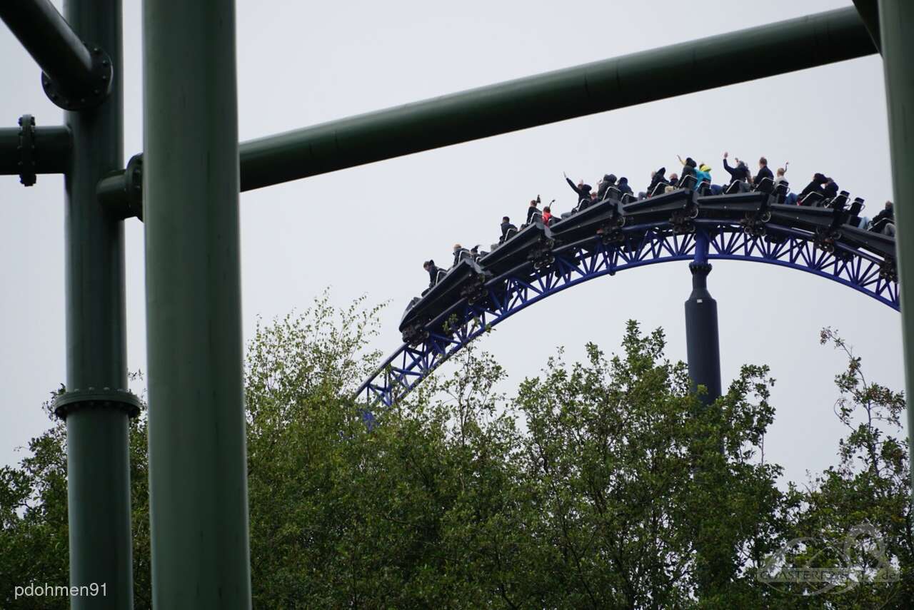 Goliath im Park Walibi Holland Impressionen