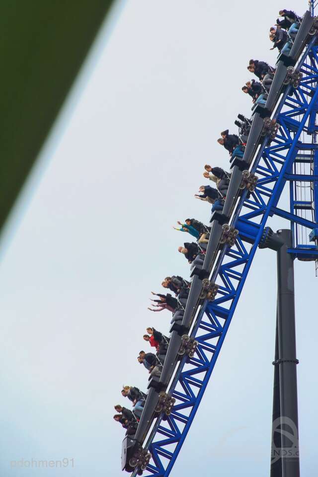 Goliath im Park Walibi Holland Impressionen