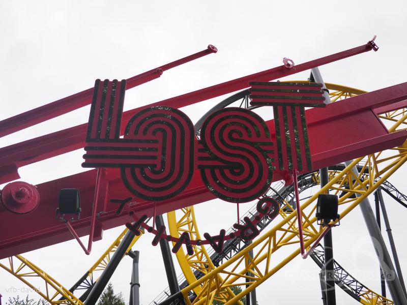 Lost Gravity im Park Walibi Holland Impressionen