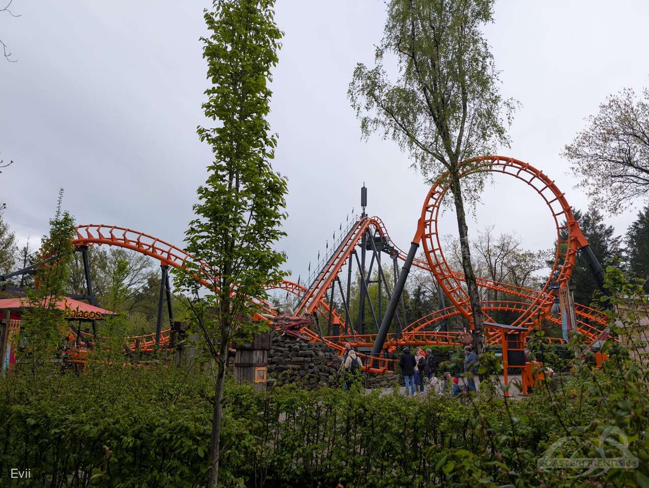 Balagos - Flying Flame im Park Avonturenpark Hellendoorn Impressionen