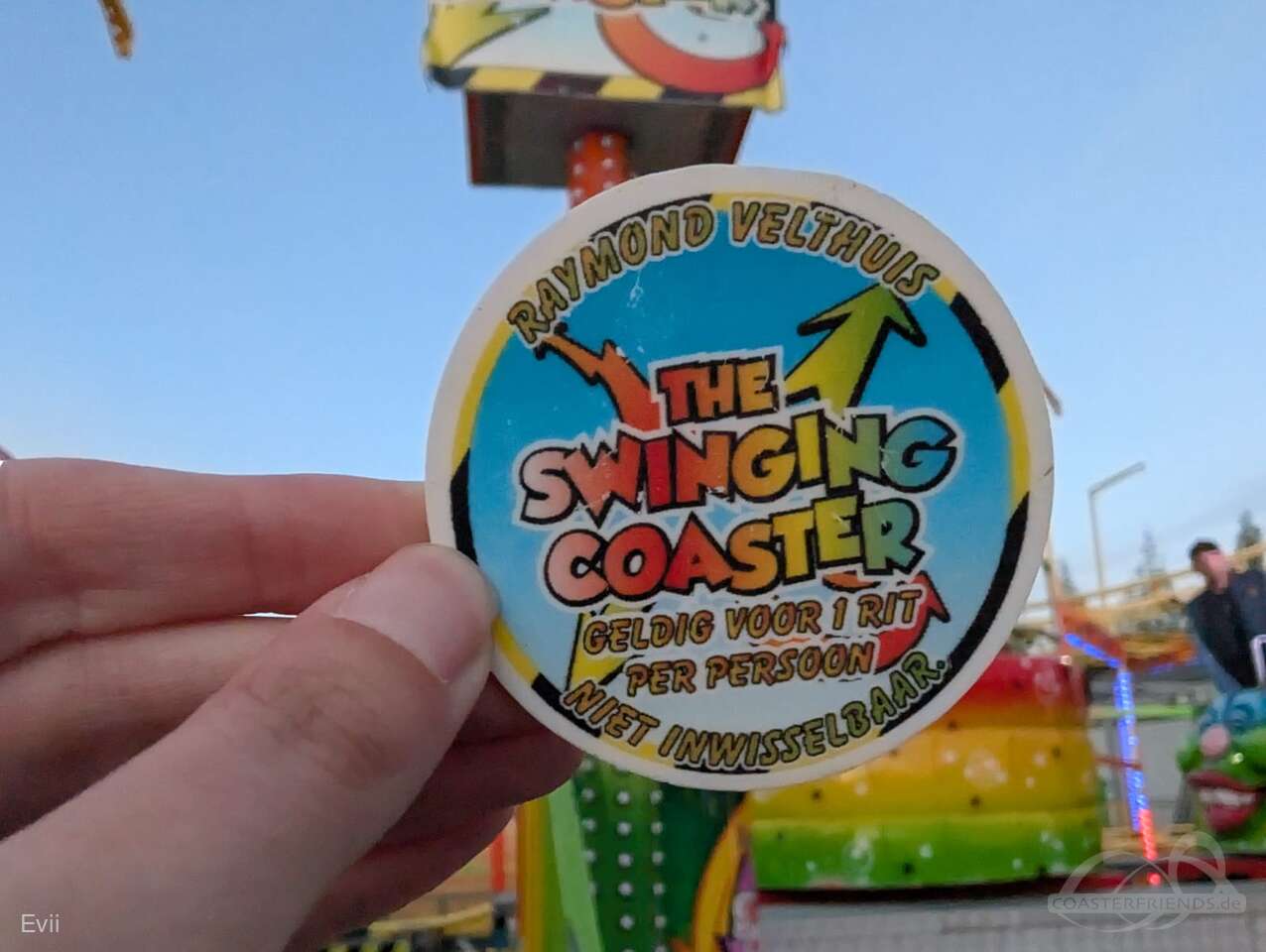 Swinging Coaster im Park Velthuis, Raymond Impressionen