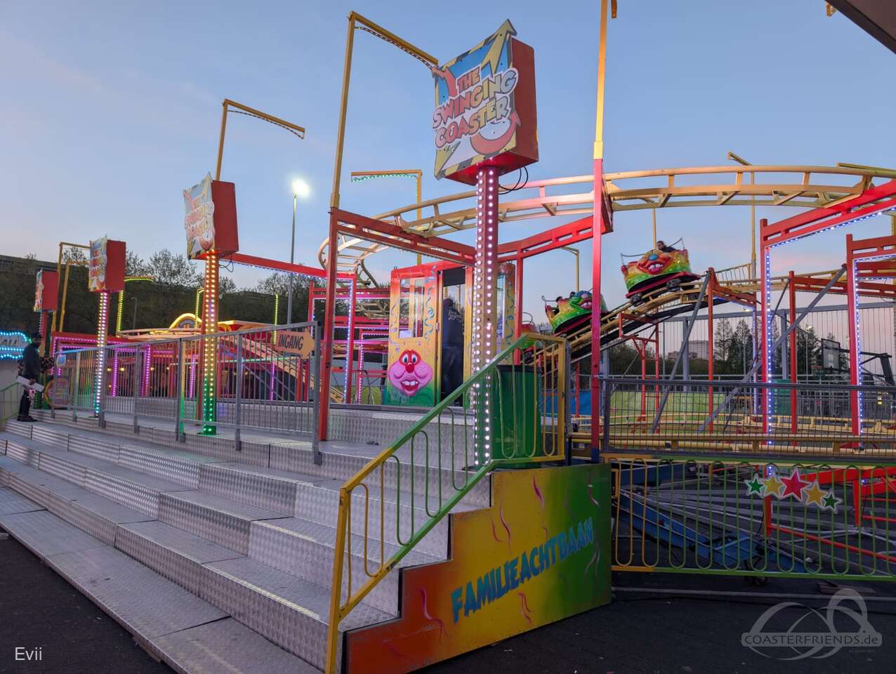 Swinging Coaster im Park Velthuis, Raymond Impressionen