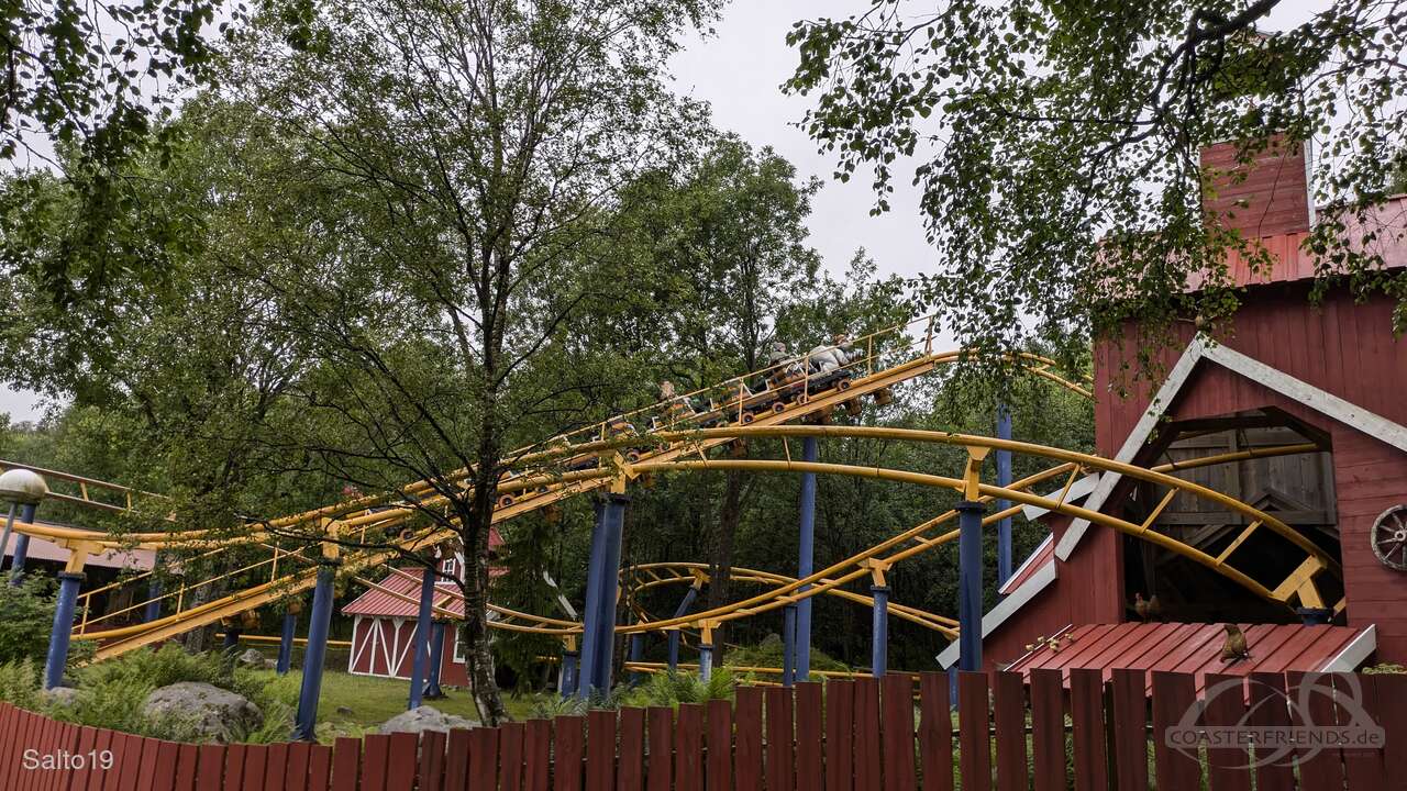 Svalbard Ekspressen im Park Kongeparken Impressionen