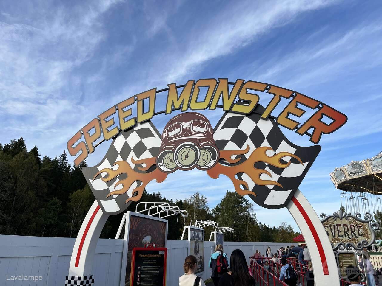 Speed Monster im Park TusenFryd Impressionen