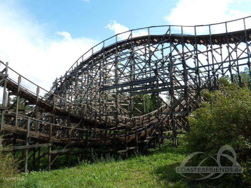 Thundercoaster im Park TusenFryd Impressionen