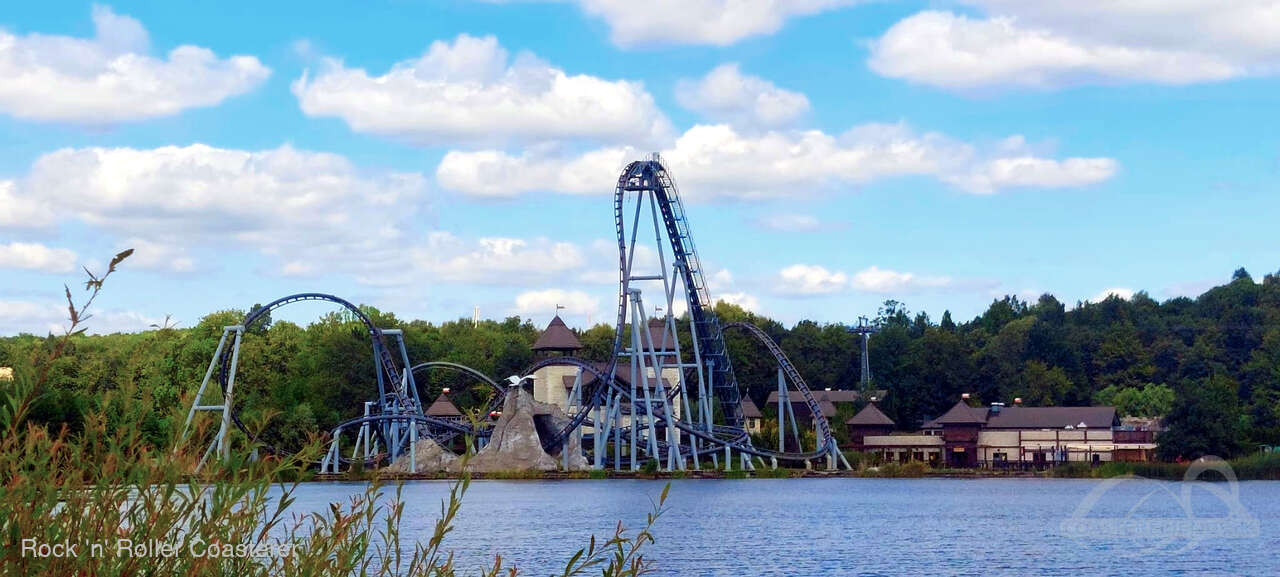 Lech Coaster im Park Legendia Śląskie Wesołe Miasteczko Impressionen