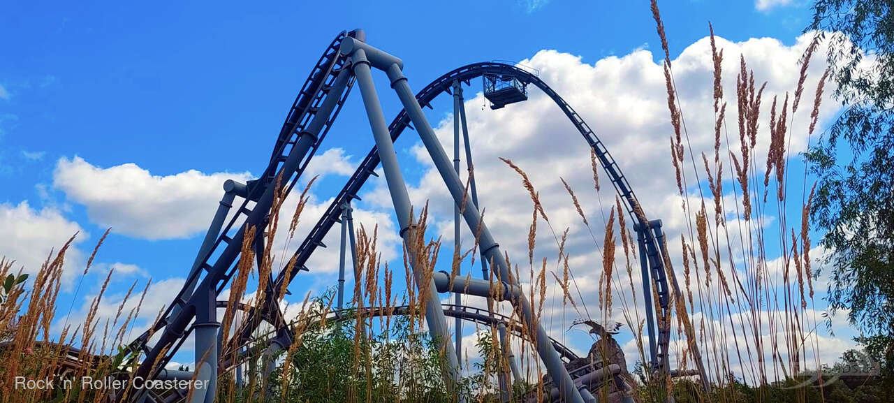 Lech Coaster im Park Legendia Śląskie Wesołe Miasteczko Impressionen