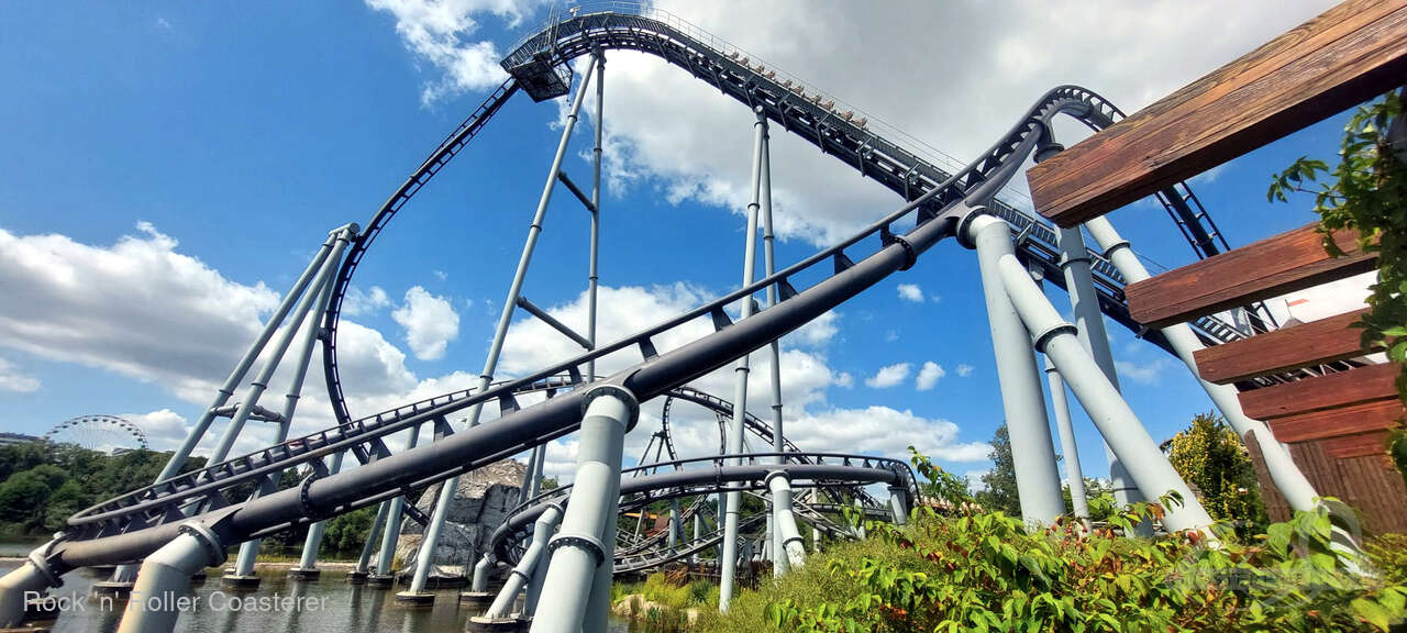 Lech Coaster im Park Legendia Śląskie Wesołe Miasteczko Impressionen