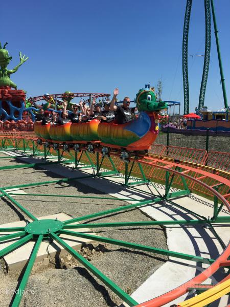 Circus Coaster im Park Energylandia Impressionen