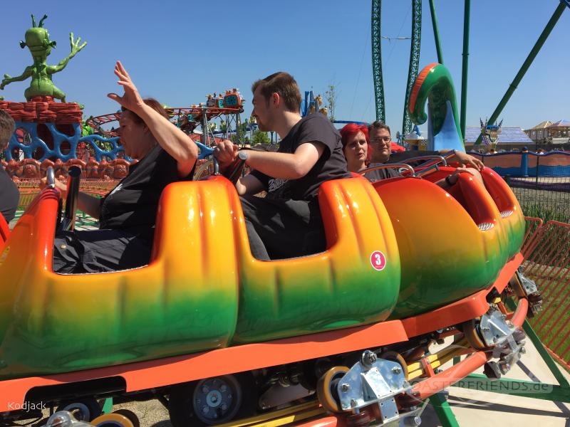 Circus Coaster im Park Energylandia Impressionen