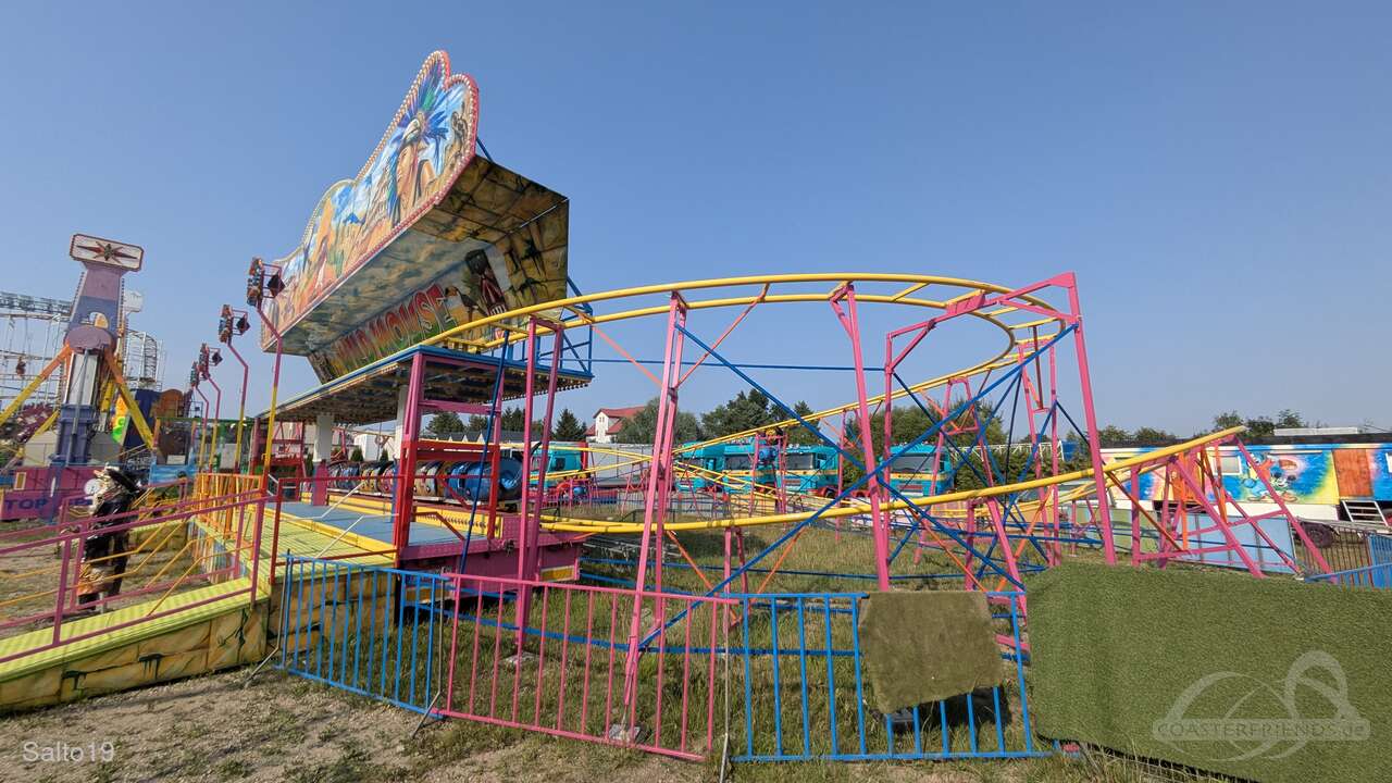 Wild Mouse im Park Lunapark Robland Impressionen