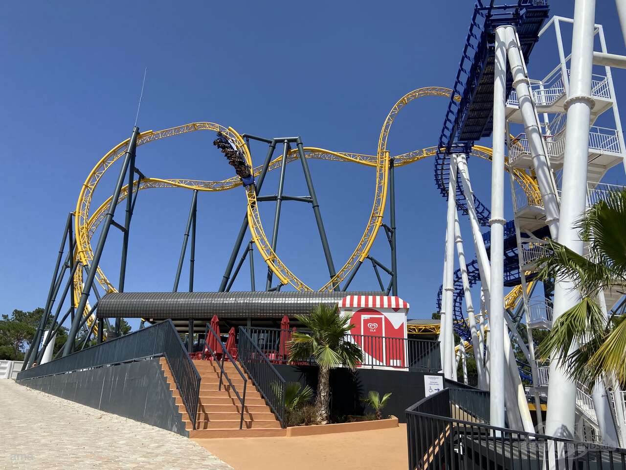 Flash Coaster im Park Aquashow Family Park Impressionen