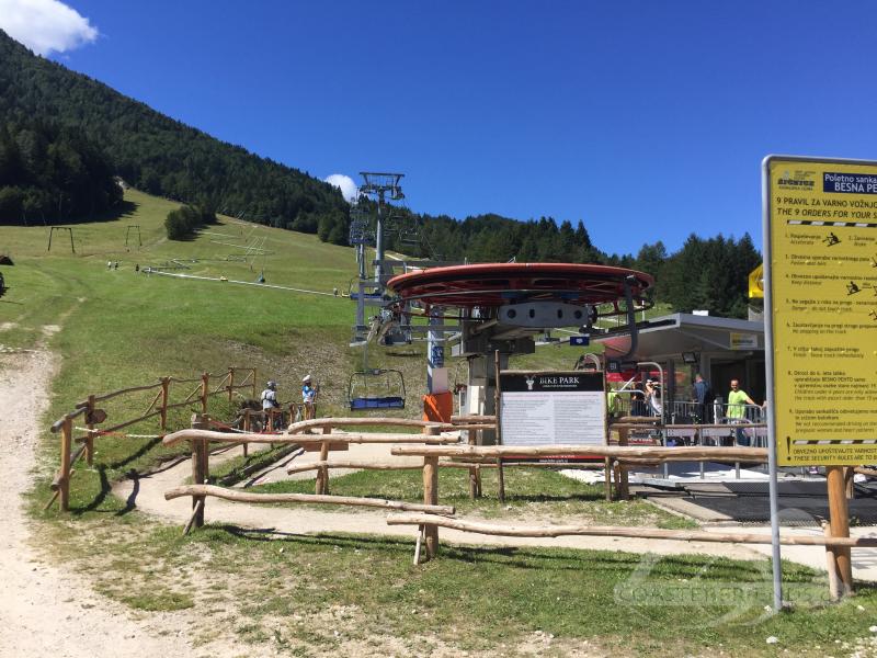 Besna Pehta im Park Kranjska Gora Impressionen