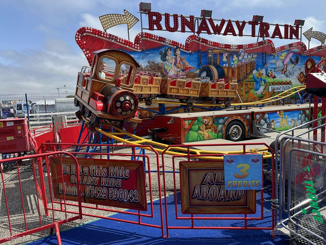 Runaway Train im Park Fun Land Impressionen