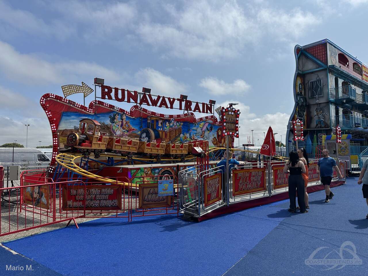 Runaway Train im Park Fun Land Impressionen