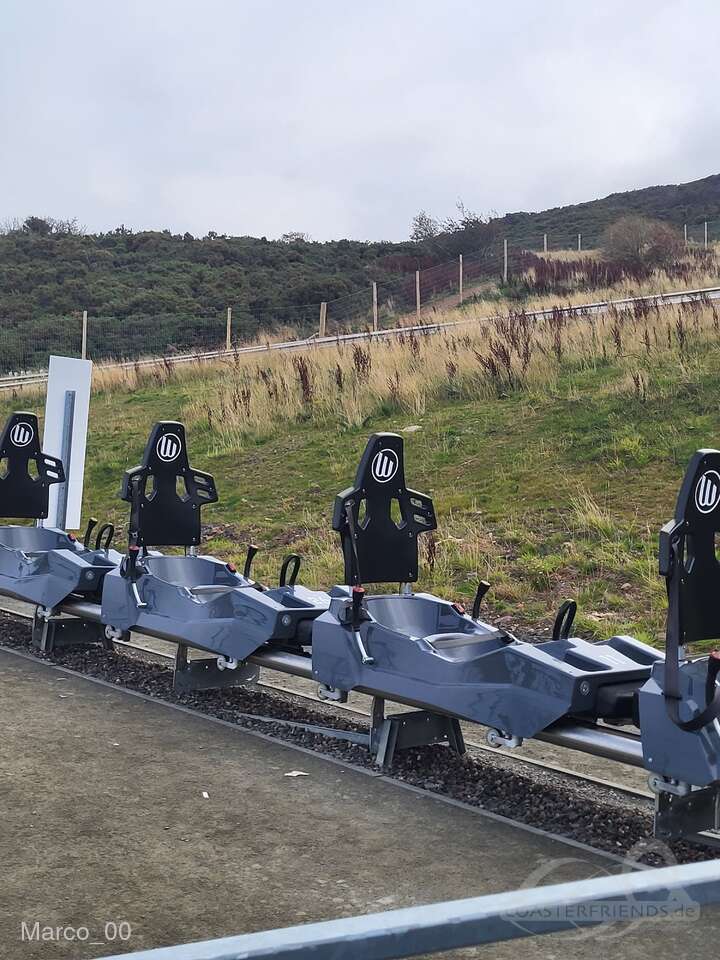 Alpine Coaster im Park Midlothian Snowsports Centre Impressionen