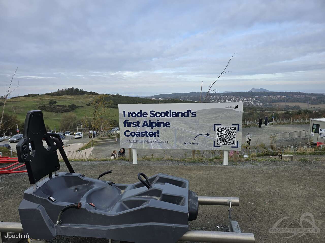 Alpine Coaster im Park Midlothian Snowsports Centre Impressionen