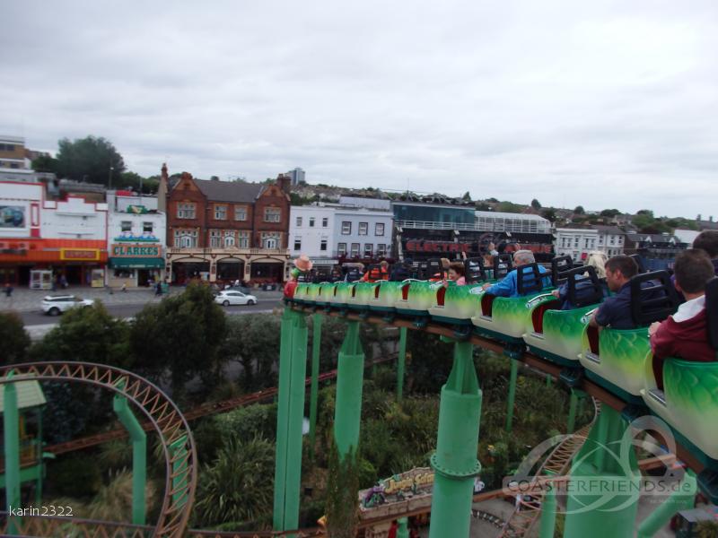 Green Scream im Park Adventure Island Impressionen