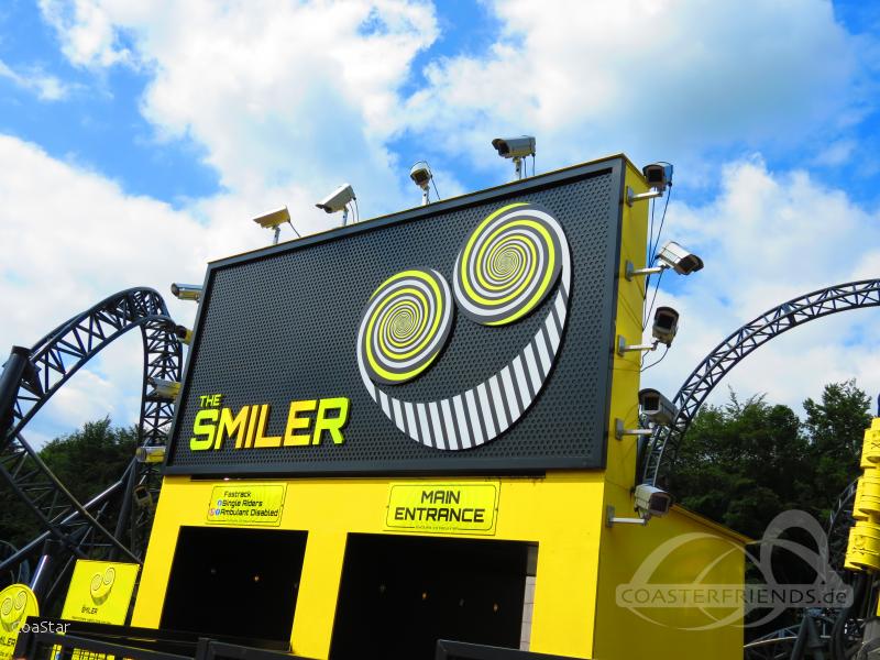 Smiler im Park Alton Towers Impressionen