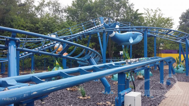 Octonauts Rollercoaster Adventure im Park Alton Towers Impressionen