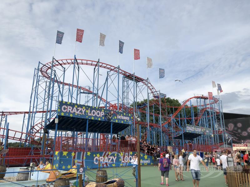 Crazy Loop (Shock Wave) im Park Brean Theme Park Impressionen