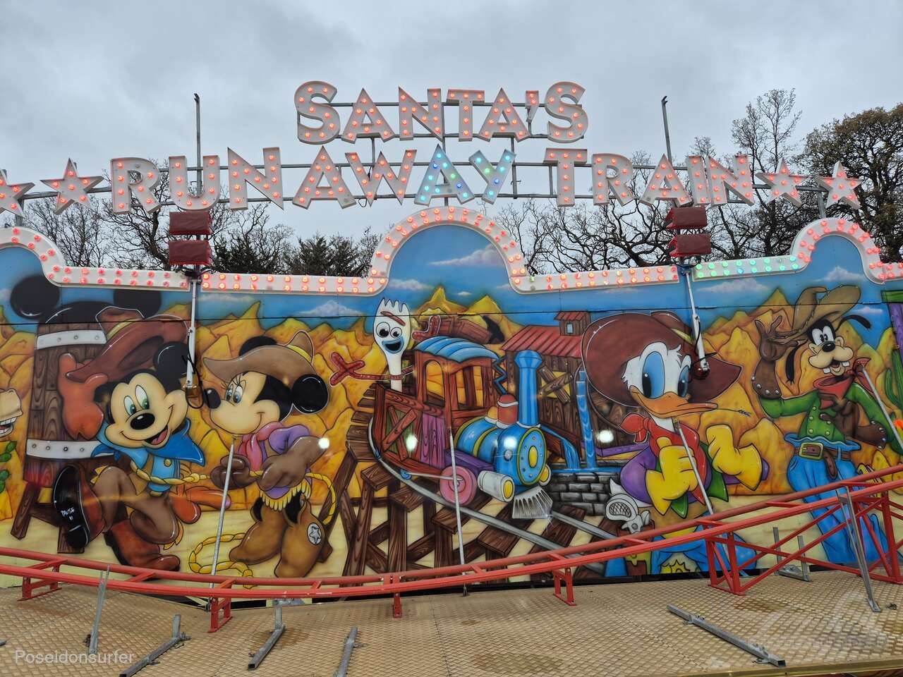 Runaway Train / Santa's Runaway Train im Park Botton Jimmy Jnr. Impressionen