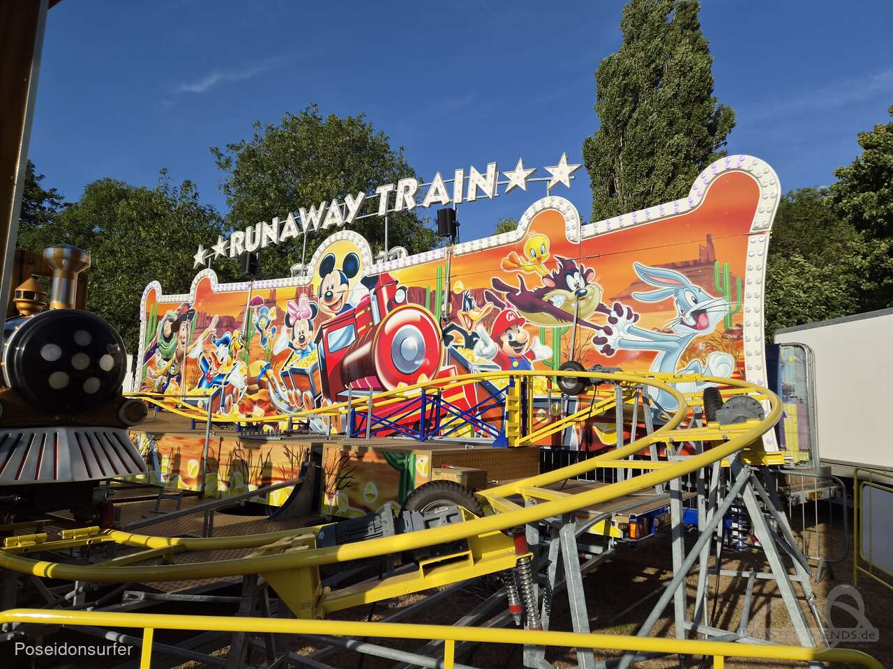 Runaway Train im Park Kayes Ross Impressionen