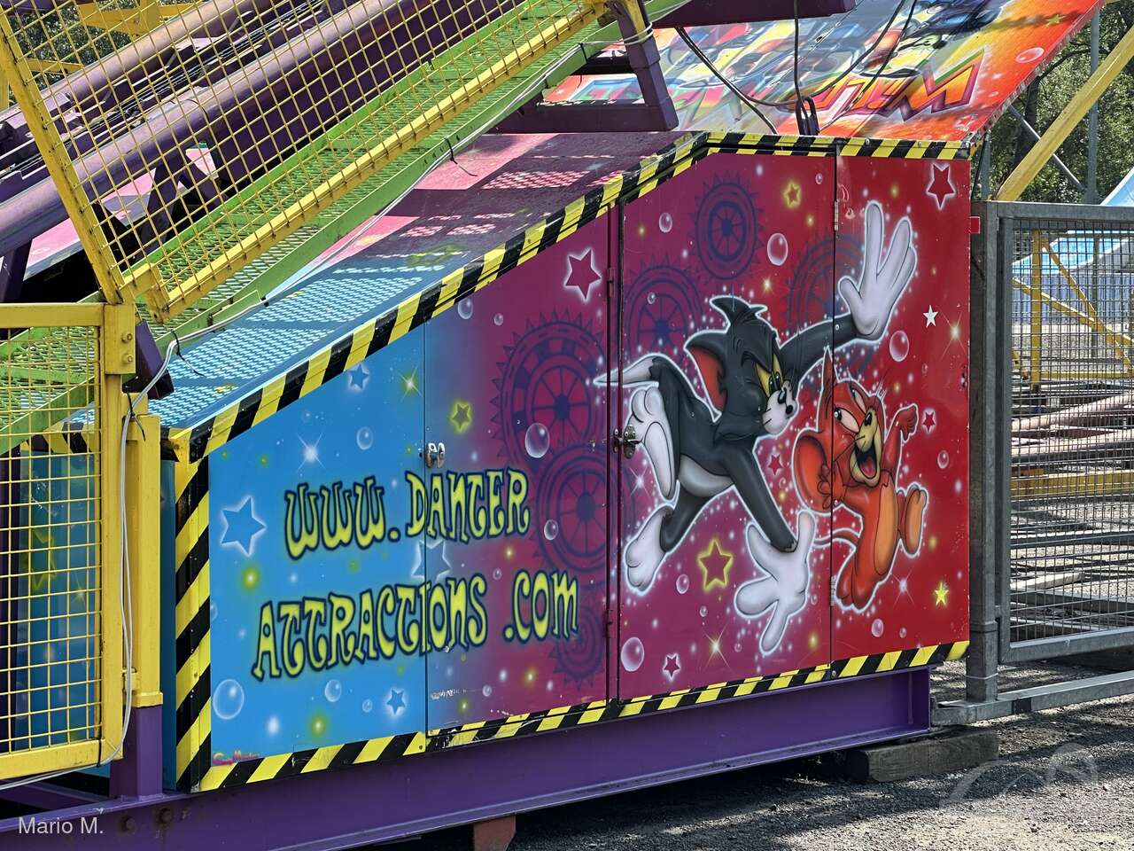 Wild Mouse im Park M&Ds Scotland's Theme Park Impressionen