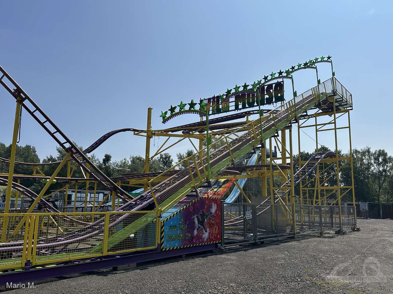 Wild Mouse im Park M&Ds Scotland's Theme Park Impressionen