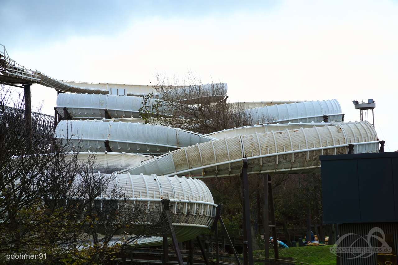 Avalanche im Park Blackpool Pleasure Beach Impressionen